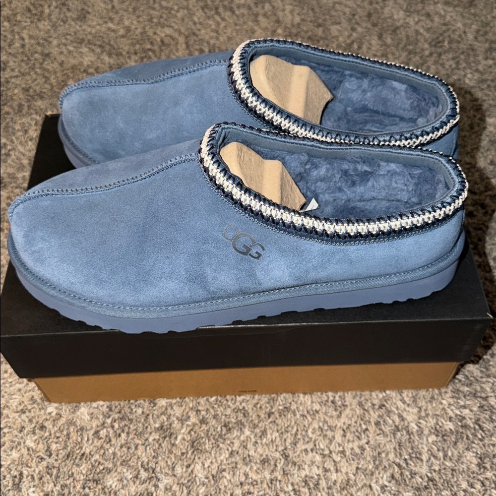 NIB men’s Ugg Tasman slipper - pacific blue - Picture 1 of 10